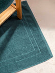 Σετ πετσέτες και χαλάκι μπάνιου homelovers organic 40X66+68X137+50X70 / Green